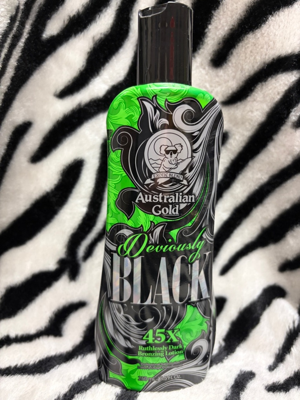Australian Gold Deviously Black 45X Bronzing Lotion